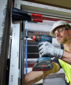 Visseuse à Choc Set Bosch Visseuse à Chocs GDX 18V-200 + Perceuse Visseuse GSR 18V-55 2 Batterie 4Ah Chargeur L-Boxx