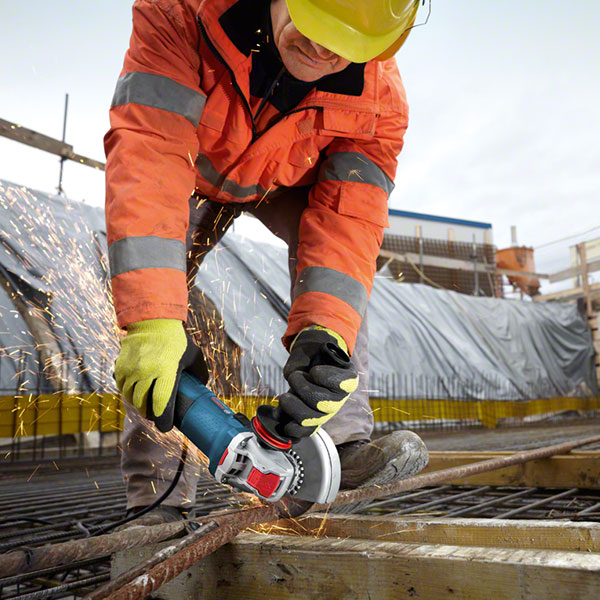 Meuleuse D'angle ø 125 Mm Meuleuse Angulaire Ø125 Mm Bosch GWX13-125S X-Lock 1300W En Coffret 5 Meuleuse D'angle ø 125 Mm Meuleuse Angulaire Ø125 Mm Bosch GWX13-125S X-Lock 1300W En Coffret – Image 3