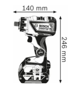 Visseuse Sans Fil Perceuse-visseuse Bosch GSR 18V-60 FC 0 601 9G7 102