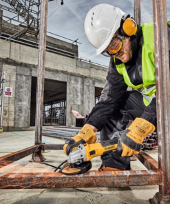 Meuleuse D'angle ø 125 Mm Meuleuse Filaire Dewalt DWE4357-QS 1700 W Diamètre Disque 125 Mm -Outils électroportatifs Soldes 1700