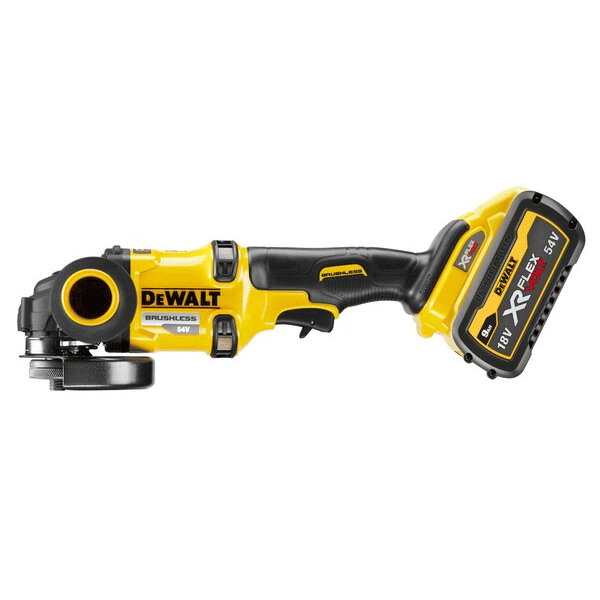 Meuleuse D'angle ø 125 Mm Meuleuse Dewalt Ø125mm DCG418X2-QW XR Flexvolt 2 Batteries 54V 3AH Li-Ion En Coffret 4 Meuleuse D'angle ø 125 Mm Meuleuse Dewalt Ø125mm DCG418X2-QW XR Flexvolt 2 Batteries 54V 3AH Li-Ion En Coffret – Image 2