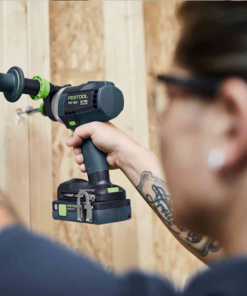 Visseuse Perceuse à Percussion Sans Fil Perceuse-visseuse à Percussion Festool QUADRIVE TPC 18/4 I-Basic S/Batterie Ni Chargeur -Outils électroportatifs Soldes 575604 4