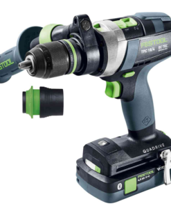Visseuse Perceuse à Percussion Sans Fil Perceuse-visseuse à Percussion Festool QUADRIVE TPC 18/4 5,2/4,0 I-Plus 2 Batteries 4 Et 5,2Ah 11 Visseuse Perceuse à Percussion Sans Fil Perceuse-visseuse à Percussion Festool QUADRIVE TPC 18/4 5,2/4,0 I-Plus 2 Batteries 4 Et 5,2Ah -Outils électroportatifs Soldes 575605 1