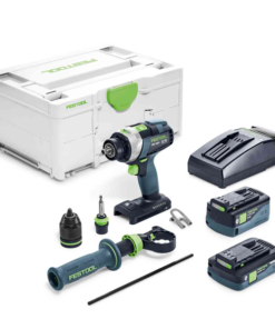 Visseuse Perceuse à Percussion Sans Fil Perceuse-visseuse à Percussion Festool QUADRIVE TPC 18/4 5,2/4,0 I-Plus 2 Batteries 4 Et 5,2Ah 10 Visseuse Perceuse à Percussion Sans Fil Perceuse-visseuse à Percussion Festool QUADRIVE TPC 18/4 5,2/4,0 I-Plus 2 Batteries 4 Et 5,2Ah -Outils électroportatifs Soldes 575605