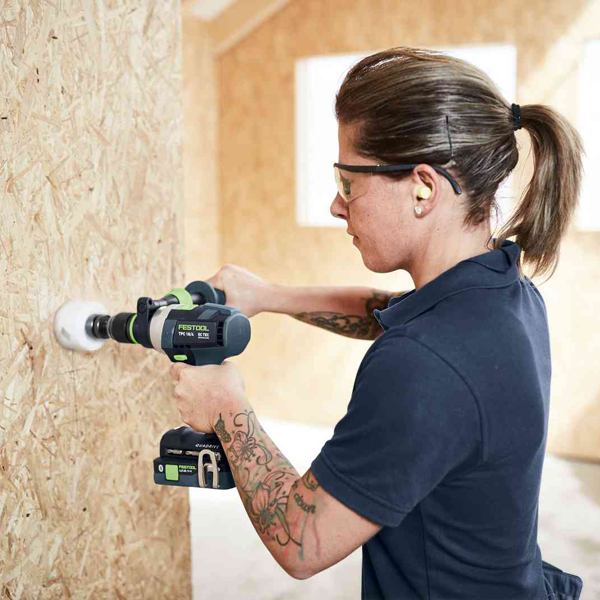 Visseuse Perceuse à Percussion Sans Fil Perceuse-visseuse à Percussion Festool QUADRIVE TPC 18/4 5,2/4,0 I-Plus 2 Batteries 4 Et 5,2Ah 8 Visseuse Perceuse à Percussion Sans Fil Perceuse-visseuse à Percussion Festool QUADRIVE TPC 18/4 5,2/4,0 I-Plus 2 Batteries 4 Et 5,2Ah – Image 6