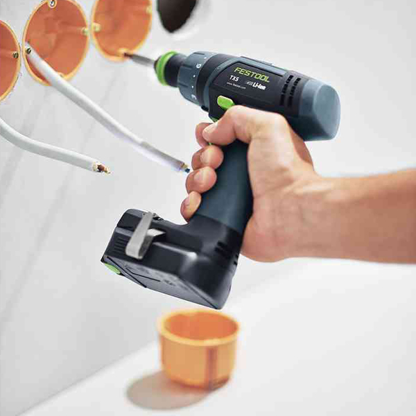 Visseuse Sans Fil Perceuse-visseuse Festool TXS 2,6-Set 2 Batteries 2,6 Ah Et Chargeur MXC 3 Visseuse Sans Fil Perceuse-visseuse Festool TXS 2,6-Set 2 Batteries 2,6 Ah Et Chargeur MXC