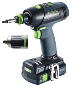 Visseuse Sans Fil Perceuse-visseuse Festool T 18+3 C 3,1-Plus 2 Batteries 3,1Ah Et Chargeur TCL 6 -Outils électroportatifs Soldes 576449 1