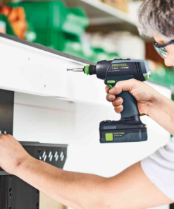 Visseuse Sans Fil Perceuse-visseuse Festool T 18+3 C 3,1-Plus 2 Batteries 3,1Ah Et Chargeur TCL 6