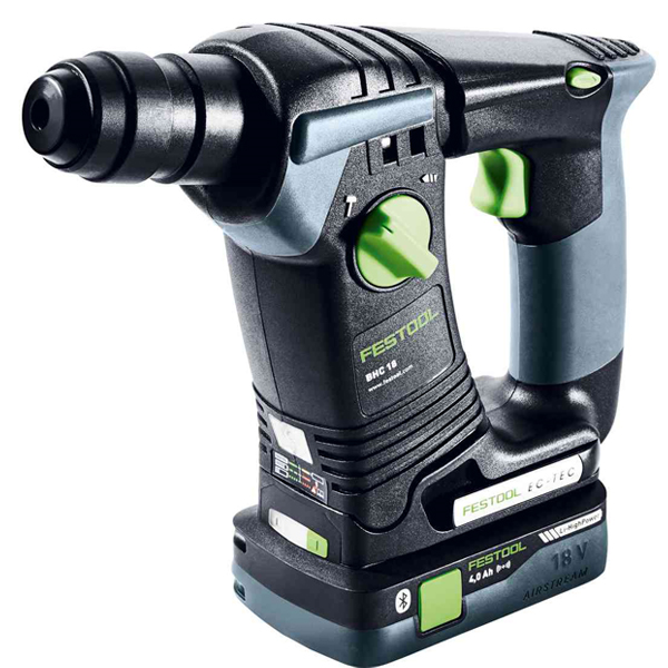 Perforateur Sds + Sans Fil Perforateur Festool BHC 18 HPC 4,0 I-Plus SDS+ 2 Batteries 4,0Ah Et Chargeur 6 Perforateur Sds + Sans Fil Perforateur Festool BHC 18 HPC 4,0 I-Plus SDS+ 2 Batteries 4,0Ah Et Chargeur – Image 4