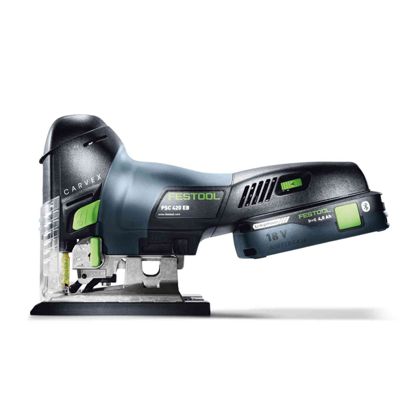 Scie Sauteuse Sans Fil Scie Sauteuse Festool Carvex PSC 420 HPC 4,0 EBI-Plus 1 Batterie 4,0Ah Et Chargeur 5 Scie Sauteuse Sans Fil Scie Sauteuse Festool Carvex PSC 420 HPC 4,0 EBI-Plus 1 Batterie 4,0Ah Et Chargeur – Image 3