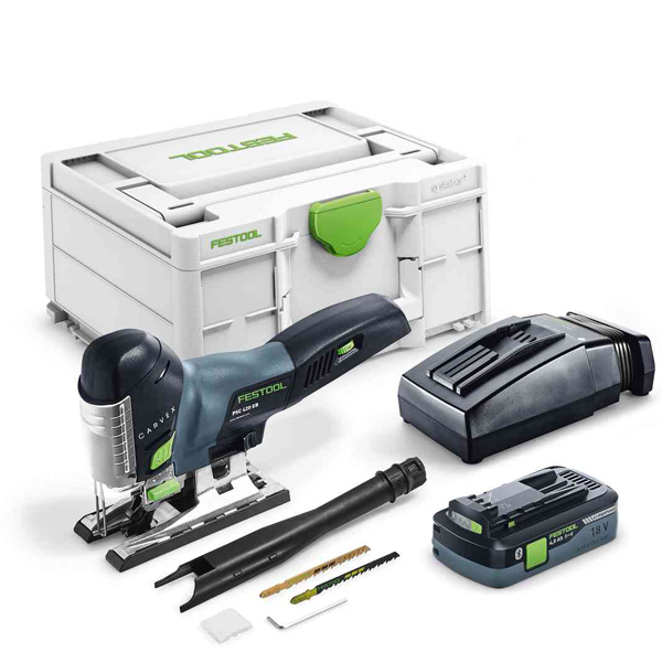 Scie Sauteuse Sans Fil Scie Sauteuse Festool Carvex PSC 420 HPC 4,0 EBI-Plus 1 Batterie 4,0Ah Et Chargeur 4 Scie Sauteuse Sans Fil Scie Sauteuse Festool Carvex PSC 420 HPC 4,0 EBI-Plus 1 Batterie 4,0Ah Et Chargeur – Image 2