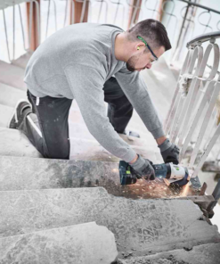 Meuleuse D'angle ø 125 Mm Meuleuse D'angle Festool AGC 18-125 5,2 EB-Plus Avec 2 Batteries 5,2Ah Et Chargeur -Outils électroportatifs Soldes 576826 7