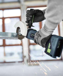 Meuleuse D'angle ø 125 Mm Meuleuse D'angle Festool AGC 18-125 5,2 EB-Plus Avec 2 Batteries 5,2Ah Et Chargeur