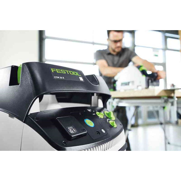 Aspirateur Eau Et Poussières Aspirateur Festool CTM 36 E CLEANTEC Avec Tuyau D'aspiration Lisse 7 Aspirateur Eau Et Poussières Aspirateur Festool CTM 36 E CLEANTEC Avec Tuyau D'aspiration Lisse – Image 5