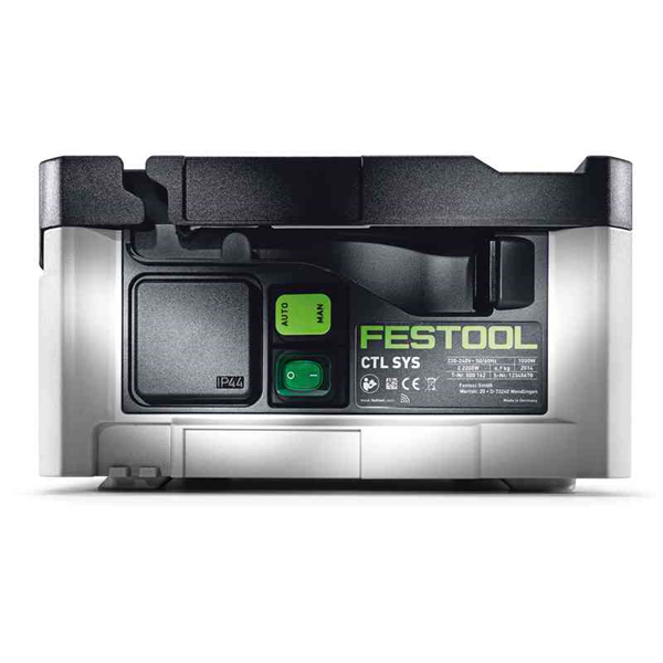 Aspirateur à Poussières Aspirateur Festool CTL SYS Format Systainer 3.5 L Poussières Classe L 4 Aspirateur à Poussières Aspirateur Festool CTL SYS Format Systainer 3.5 L Poussières Classe L – Image 2