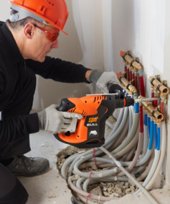 SPIT Paslode Perforateur Sds + Sans Fil Perforateur Chevilleur Spit Spitbull Pack électricien -Outils électroportatifs Soldes bull3