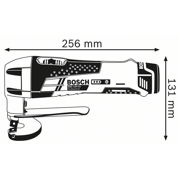 Grignoteuse Et Cisaille Electrique Cisaille à Tôle Sans Fil GSC 12V-13 Bosch L-Boxx 2 Batteries 0601926108 4 Grignoteuse Et Cisaille Electrique Cisaille à Tôle Sans Fil GSC 12V-13 Bosch L-Boxx 2 Batteries 0601926108 – Image 2