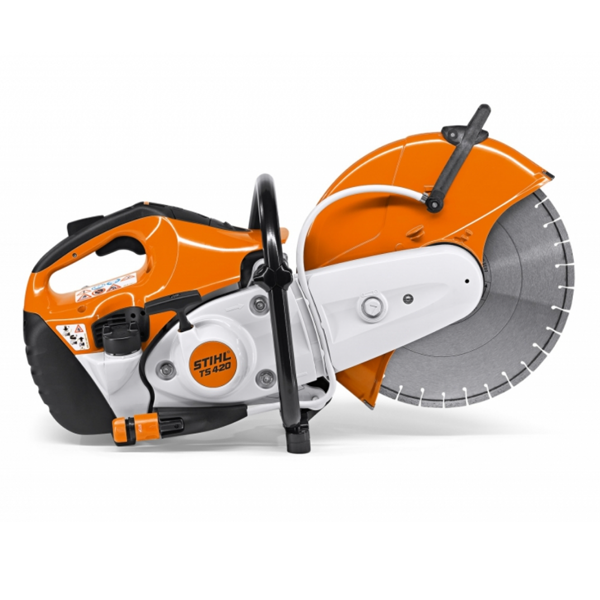 Tronçonneuses Thermiques Et Découpeuses Découpeuse à Disque Thermique TS 420 STIHL - Disque Ø 350 Mm - Puissance 3.2 Kw 4 Tronçonneuses Thermiques Et Découpeuses Découpeuse à Disque Thermique TS 420 STIHL - Disque Ø 350 Mm - Puissance 3.2 Kw – Image 2