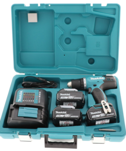 Visseuse Sans Fil Perceuse Visseuse Makita DDF453SFE3 3 Batteries 18 V 3Ah Chargeur En Coffret