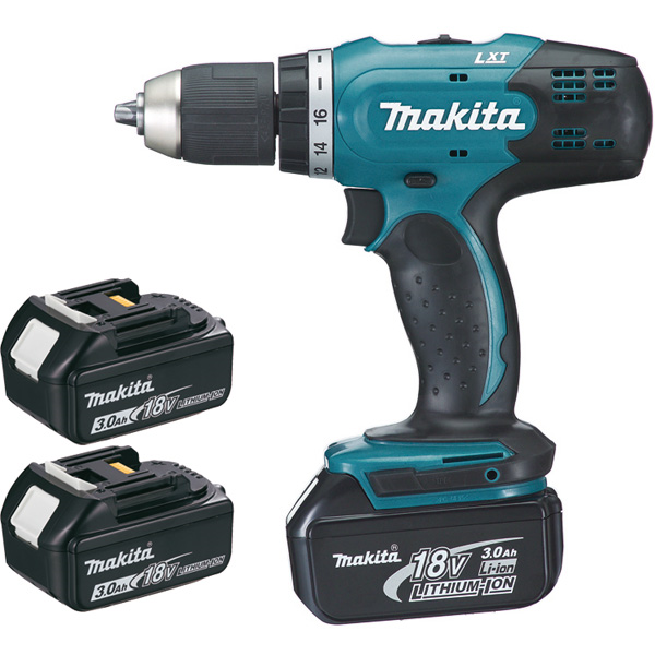 Visseuse Sans Fil Perceuse Visseuse Makita DDF453SFE3 3 Batteries 18 V 3Ah Chargeur En Coffret 4 Visseuse Sans Fil Perceuse Visseuse Makita DDF453SFE3 3 Batteries 18 V 3Ah Chargeur En Coffret – Image 2