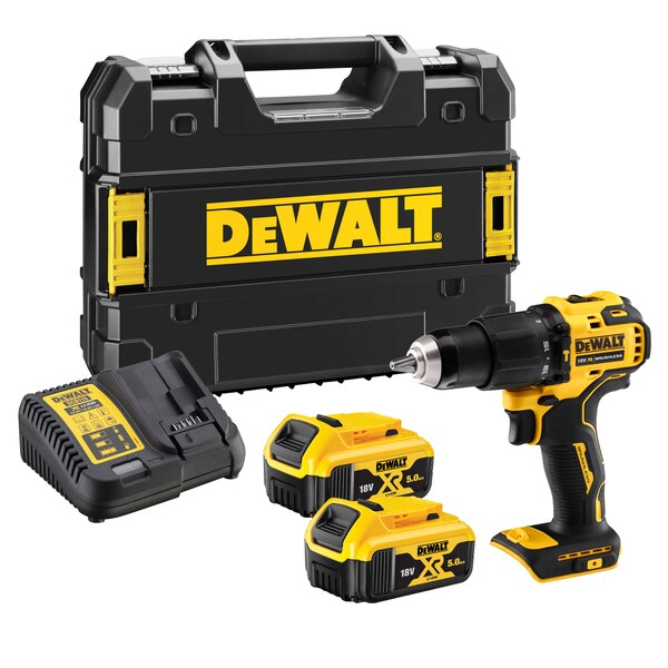 Visseuse Perceuse à Percussion Sans Fil Perceuse Visseuse à Percussion Dewalt DCD709P2T XR 18V 3 Visseuse Perceuse à Percussion Sans Fil Perceuse Visseuse à Percussion Dewalt DCD709P2T XR 18V