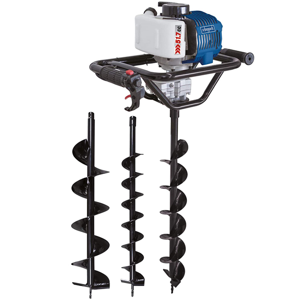 Tarière Tarière Thermique Scheppach EB1700 1,77CV Avec 3 Tarières Ø100mm ,Ø150mm, Ø200mm 7 Tarière Tarière Thermique Scheppach EB1700 1,77CV Avec 3 Tarières Ø100mm ,Ø150mm, Ø200mm – Image 5