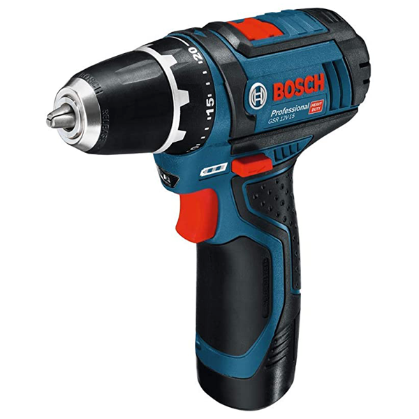 Visseuse Perceuse à Percussion Sans Fil Perceuse Visseuse Sans Fil Bosch GSR 12V-15 Avec 2 Batteries 12V 2Ah + Chargeur GAL 12V-20 5 Visseuse Perceuse à Percussion Sans Fil Perceuse Visseuse Sans Fil Bosch GSR 12V-15 Avec 2 Batteries 12V 2Ah + Chargeur GAL 12V-20 – Image 3