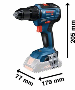 Visseuse à Choc Set Bosch Visseuse à Chocs GDX 18V-200 + Perceuse Visseuse GSR 18V-55 2 Batterie 4Ah Chargeur L-Boxx -Outils électroportatifs Soldes gsr