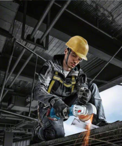 Meuleuse Sans Fil Meuleuse Bosch Ø125mm GWS 18V-7 2 Batteries GBA 18V 4,0Ah Chargeur GAL 18V-40 L-Boxx