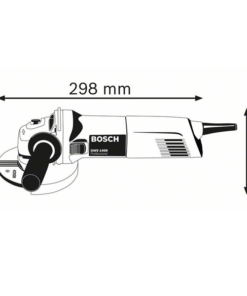 Meuleuse D'angle ø 125 Mm Meuleuse Bosch GWS 1400 Diamètre 125 + 1 Disque Diamanté Standard