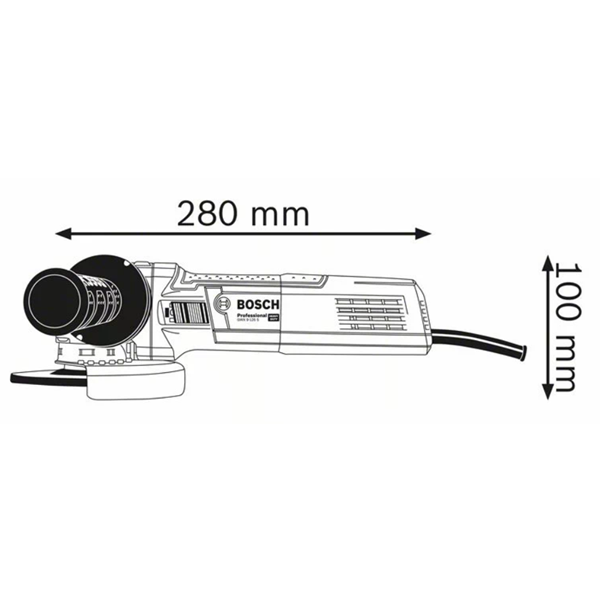 Meuleuse D'angle ø 125 Mm Meuleuse Angulaire Filaire Bosch GWX9-125S 125 Mm Avec X-LOCK 900W 4 Meuleuse D'angle ø 125 Mm Meuleuse Angulaire Filaire Bosch GWX9-125S 125 Mm Avec X-LOCK 900W – Image 2