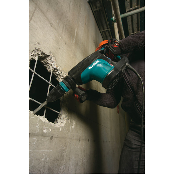 Perforateur Sds Max Burineur Filaire SDS-Max - Makita HM1203C - 1510W - 19.1 Joules - Avec Pointe Béton 280 Mm 4 Perforateur Sds Max Burineur Filaire SDS-Max - Makita HM1203C - 1510W - 19.1 Joules - Avec Pointe Béton 280 Mm – Image 2