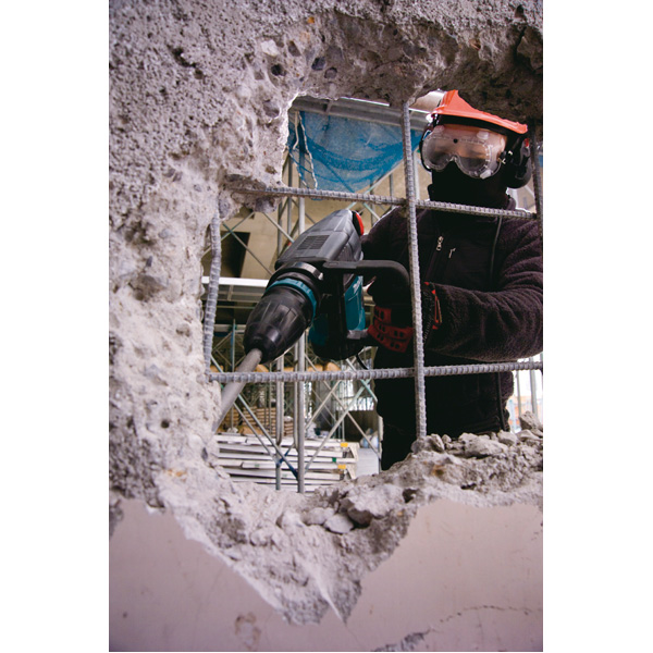 Perforateur Sds Max Burineur Filaire SDS-Max - Makita HM1203C - 1510W - 19.1 Joules - Avec Pointe Béton 280 Mm 5 Perforateur Sds Max Burineur Filaire SDS-Max - Makita HM1203C - 1510W - 19.1 Joules - Avec Pointe Béton 280 Mm – Image 3