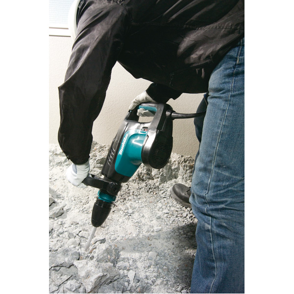 Perforateur Sds Max Burineur Filaire SDS-Max - Makita HM1203C - 1510W - 19.1 Joules - Avec Pointe Béton 280 Mm 7 Perforateur Sds Max Burineur Filaire SDS-Max - Makita HM1203C - 1510W - 19.1 Joules - Avec Pointe Béton 280 Mm – Image 5