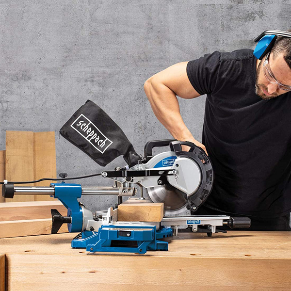 Scie à Onglet Et Radiale Scie à Onglet Radiale Scheppach Ø216 Mm - HM216 Avec 2 Lames 3 Scie à Onglet Et Radiale Scie à Onglet Radiale Scheppach Ø216 Mm - HM216 Avec 2 Lames