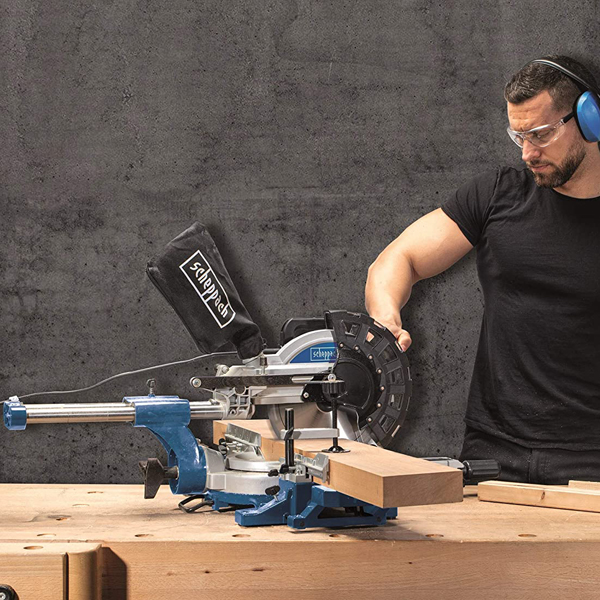 Scie à Onglet Et Radiale Scie à Onglet Radiale Scheppach Ø255 Mm - HM254 2000W 5 Scie à Onglet Et Radiale Scie à Onglet Radiale Scheppach Ø255 Mm - HM254 2000W – Image 3