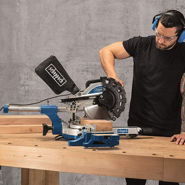 Scie à Onglet Et Radiale Scie à Onglet Radiale Scheppach Ø255 Mm - HM254 2000W 6 Scie à Onglet Et Radiale Scie à Onglet Radiale Scheppach Ø255 Mm - HM254 2000W – Image 4