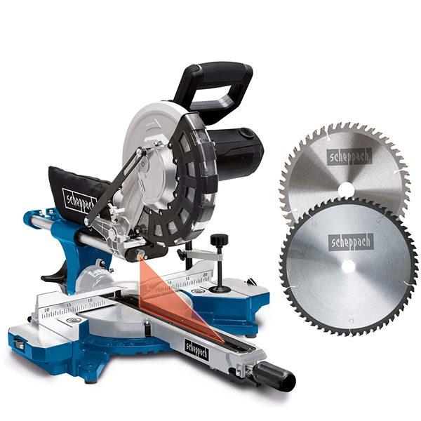 Scie à Onglet Et Radiale Scie à Onglet Radiale Scheppach Ø255 Mm - HM254 2000W 4 Scie à Onglet Et Radiale Scie à Onglet Radiale Scheppach Ø255 Mm - HM254 2000W – Image 2