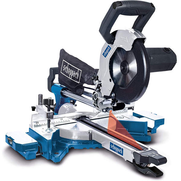 Scie à Onglet Et Radiale Scie à Onglet Radiale Universelle Scheppach Ø216 Mm HM90MP 1700W 5901219901 6 Scie à Onglet Et Radiale Scie à Onglet Radiale Universelle Scheppach Ø216 Mm HM90MP 1700W 5901219901 – Image 4