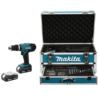 Visseuse Perceuse à Percussion Sans Fil Perceuse Visseuse à Percussion 18V 1.3 Ah Coffret Alu Accessoires Makita HP457DWEX4 2 Visseuse Perceuse à Percussion Sans Fil Perceuse Visseuse à Percussion 18V 1.3 Ah Coffret Alu Accessoires Makita HP457DWEX4 -Outils électroportatifs Soldes hp457dwex4perceusevisseusepercussion13m 2399 1