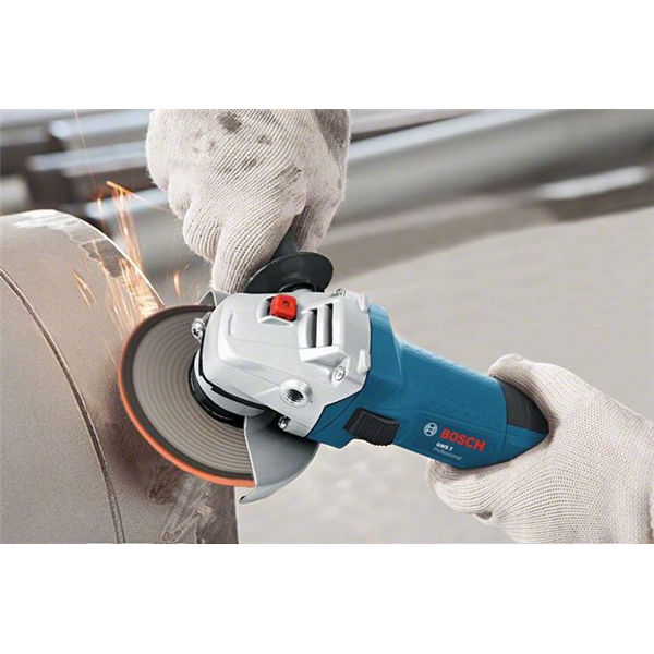 Meuleuse D'angle ø 125 Mm Meuleuse Angulaire Bosch GWS 7-125 Professional 0601388108 4 Meuleuse D'angle ø 125 Mm Meuleuse Angulaire Bosch GWS 7-125 Professional 0601388108 – Image 2