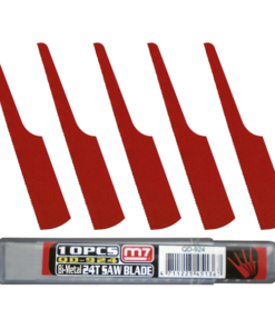 Mighty Seven Scie Sabre Et Scie Alligator Lame De Scie HSS M7 Pour Sciages D'acier - 13 Dents / Cm - Longueur 90 Mm - Boîte De 10