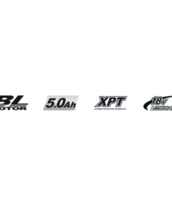 Meuleuse Sans Fil Meuleuse Diamètre 125 Mm 18V 2 Batteries Li-ion 5Ah Makita DGA506RTJ -Outils électroportatifs Soldes logo