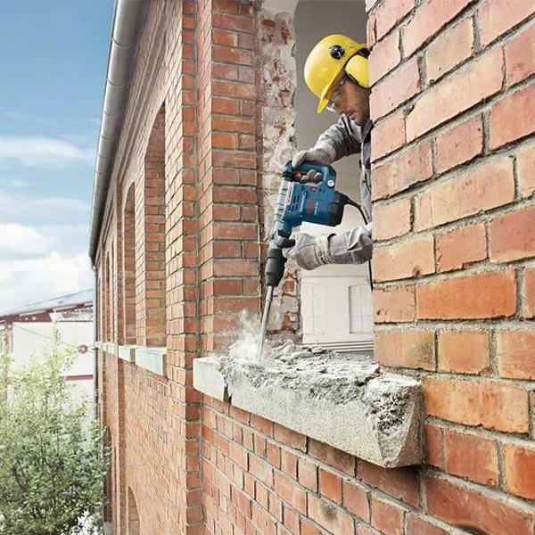 Marteau Piqueur, Démolisseur Et Carotteuse Burineur Marteau-piqueur Filaire Bosch SDS Max GSH 5 CE 1150 W 8,3 J Accessoires 6 Marteau Piqueur, Démolisseur Et Carotteuse Burineur Marteau-piqueur Filaire Bosch SDS Max GSH 5 CE 1150 W 8,3 J Accessoires – Image 4