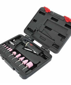 Mighty Seven Meuleuses Droite Meuleuse Droite Pneumatique à Pince M7 QA211A - Diamètre 3 Et 6 Mm - 9 CV - Coffret