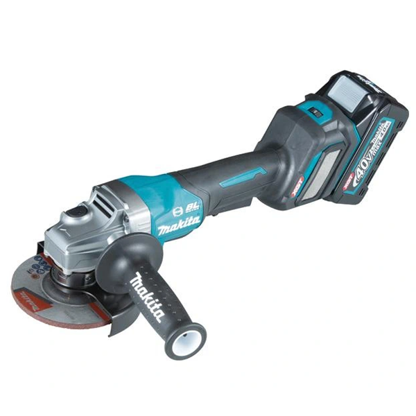 Meuleuse D'angle ø 125 Mm Meuleuse D'angle Makita Diamètre 125 Mm 40 V Max Li-Ion - Puissance 1100 W - 2 Batteries + Chargeur 4 Meuleuse D'angle ø 125 Mm Meuleuse D'angle Makita Diamètre 125 Mm 40 V Max Li-Ion - Puissance 1100 W - 2 Batteries + Chargeur – Image 2