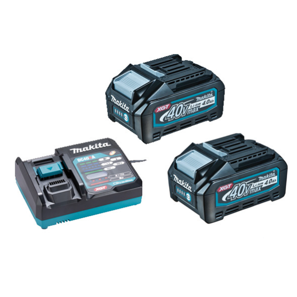 Meuleuse D'angle ø 125 Mm Meuleuse Makita 40 V Max Li-Ion 4 Ah - Diamètre 125 Mm - Puissance 1100 W - 2 Batteries + Chargeur 5 Meuleuse D'angle ø 125 Mm Meuleuse Makita 40 V Max Li-Ion 4 Ah - Diamètre 125 Mm - Puissance 1100 W - 2 Batteries + Chargeur – Image 3
