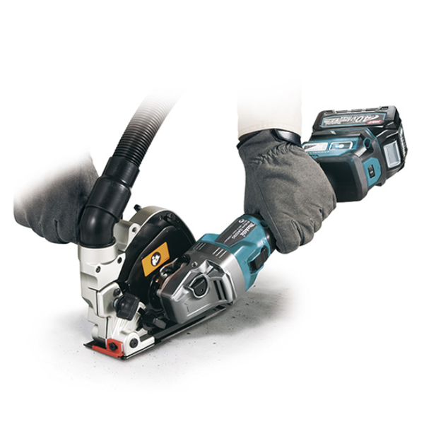 Meuleuse D'angle ø 125 Mm Meuleuse Makita 40 V Max Li-Ion 4 Ah - Diamètre 125 Mm - Puissance 1100 W - 2 Batteries + Chargeur 7 Meuleuse D'angle ø 125 Mm Meuleuse Makita 40 V Max Li-Ion 4 Ah - Diamètre 125 Mm - Puissance 1100 W - 2 Batteries + Chargeur – Image 5
