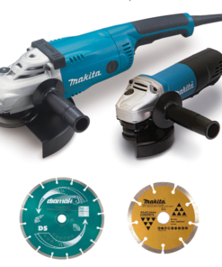 Meuleuse D'angle ø 230 Mm Meuleuses GA9020 230 Mm 2200W Et 9558HNRG 125 Mm 840W Makita DK0053GX2-P