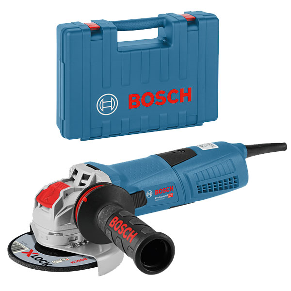 Meuleuse D'angle ø 125 Mm Meuleuse Angulaire Ø125 Mm Bosch GWX13-125S X-Lock 1300W En Coffret 6 Meuleuse D'angle ø 125 Mm Meuleuse Angulaire Ø125 Mm Bosch GWX13-125S X-Lock 1300W En Coffret – Image 4
